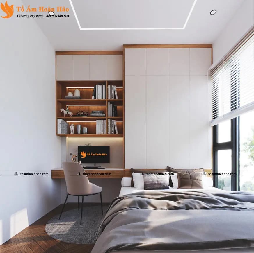 Phối cảnh 11 – THI CÔNG VÀ THIẾT KẾ NHÀ PHỐ, BIỆT THỰ 2 TẦNG – TP.HỒ CHÍ MINH DIỆN TÍCH 10mX19m