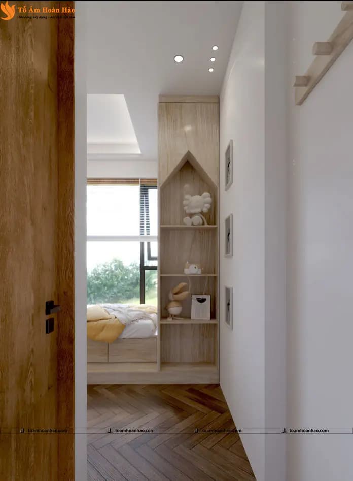 Phối cảnh 17 – THI CÔNG VÀ THIẾT KẾ NHÀ PHỐ, BIỆT THỰ 2 TẦNG – TP.HỒ CHÍ MINH DIỆN TÍCH 10mX19m