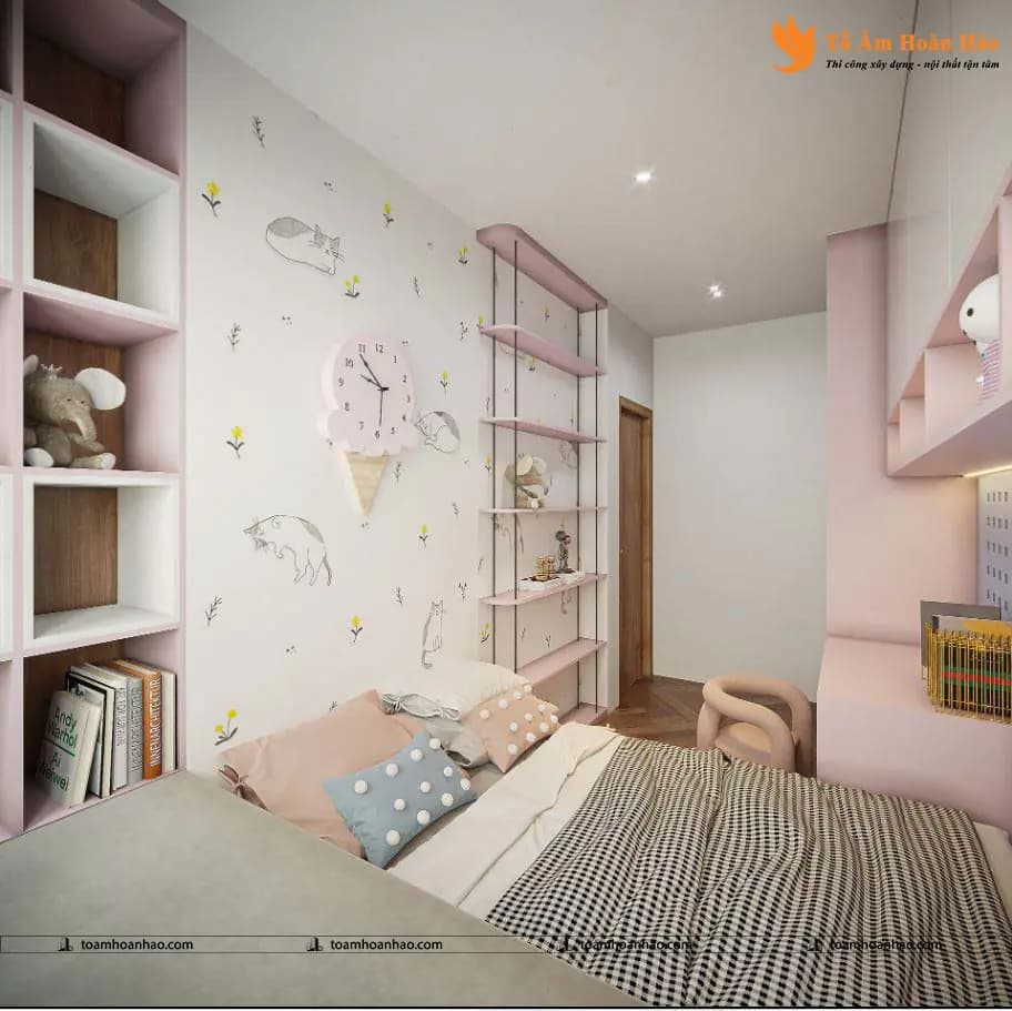 Phối cảnh 20 – THIẾT KẾ NHÀ PHỐ 5M X 20M, 3 TẦNG HIỆN ĐẠI – NÂNG TẦM KHÔNG GIAN SỐNG