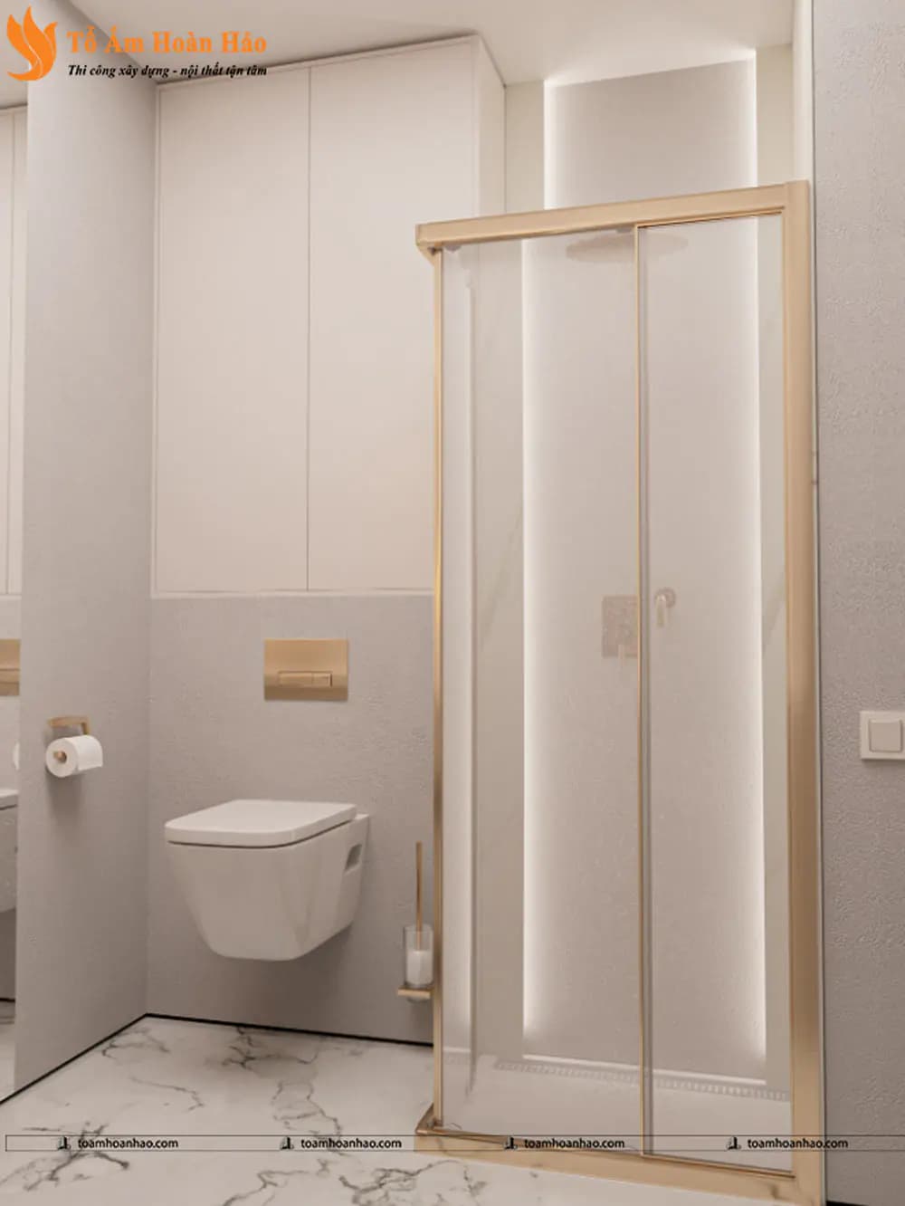Phối cảnh 12 – THIẾT KẾ NHÀ PHỐ 3 TẦNG HIỆN ĐẠI – BÌNH DƯƠNG VỚI DIỆN TÍCH 5Mx15M