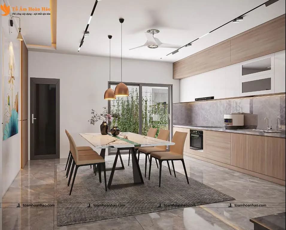 Phối cảnh 15 – THIẾT KẾ NHÀ PHỐ 3 TẦNG HIỆN ĐẠI, SANG TRỌNG – ĐÀ NẴNG VỚI DIỆN TÍCH 5mX16m