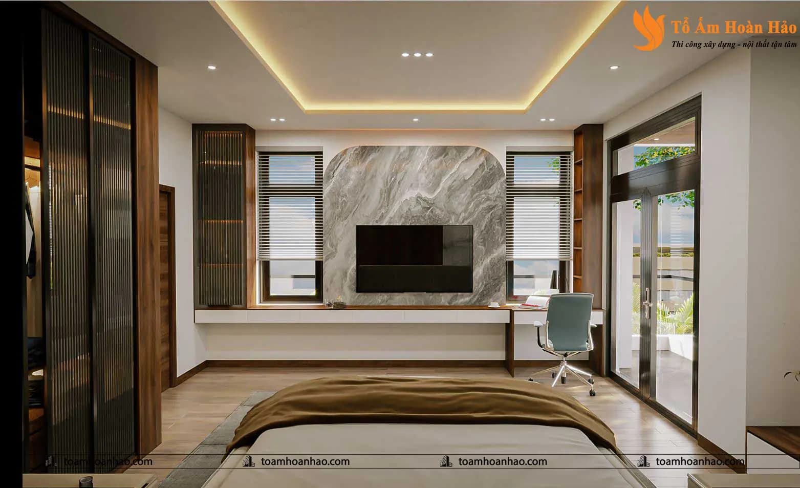 Phối cảnh 17 – THIẾT KẾ NHÀ PHỐ, BIỆT THỰ 3 TẦNG – TP. HỒ CHÍ MINH 5mX15m KHIẾN BẠN PHẢI NGỠ NGÀNG