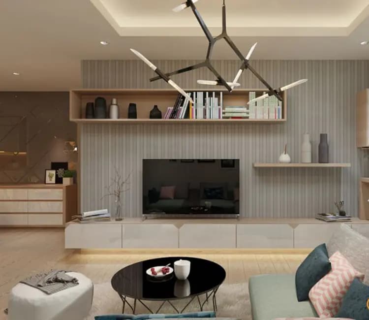 Nội thất chung cư 115m2 E4 Yên Hòa – Chị Thu