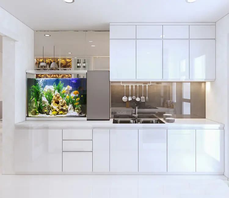 Vật liệu ấm áp – Nội thất chung cư 117m2 – Anh Nam