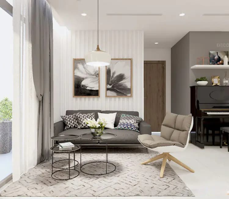 Ảnh dự án 03 – Nội thất chung cư 98m2 Chelsea Park