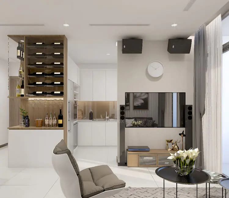 Ảnh dự án 04 – Nội thất chung cư 98m2 Chelsea Park