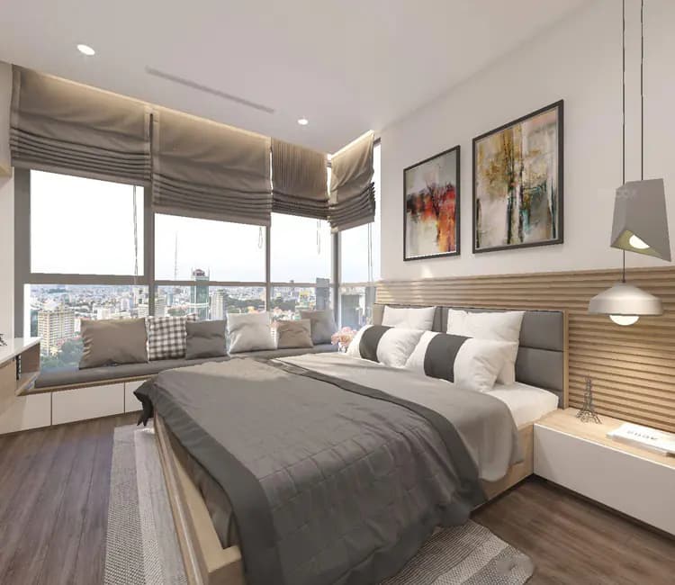 Ảnh dự án 10 – Nội thất chung cư 98m2 Chelsea Park