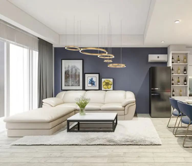 Nội thất chung cư Ecopark 92m2