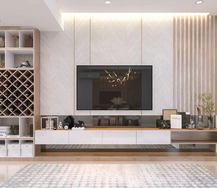 Ảnh dự án 02 – Nội thất chung cư Golden Palace 90m2 – Anh Phong