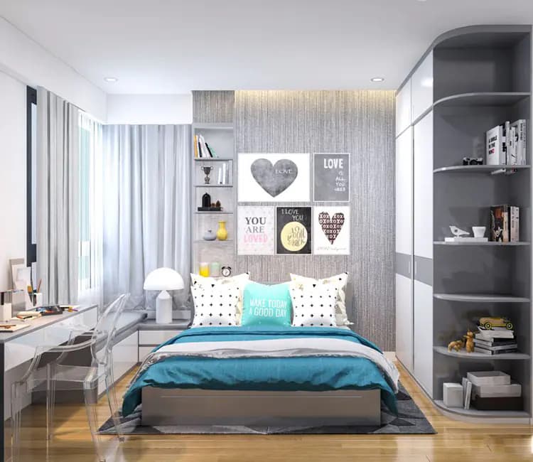 Ảnh dự án 15 – Nội thất chung cư Golden Palace 90m2 – Anh Phong