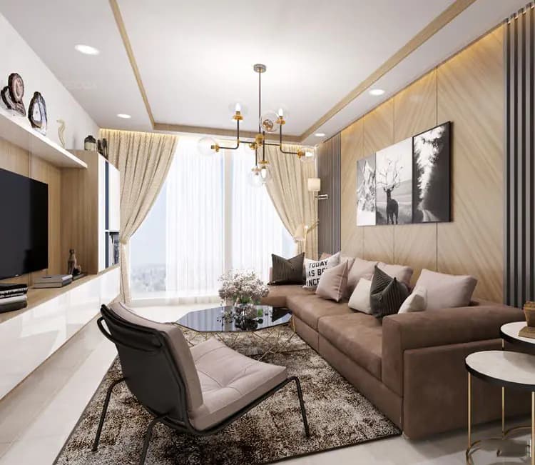 Nội thất chung cư Royal City 109m2