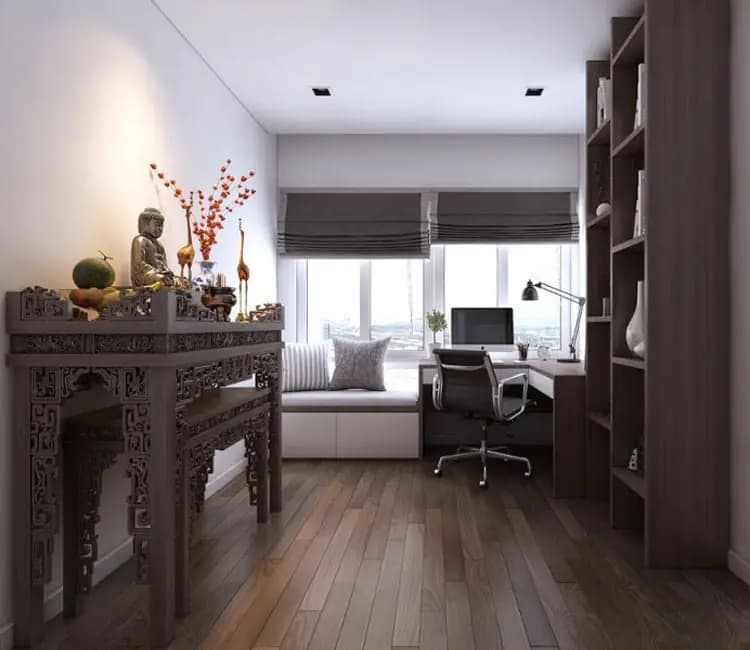 Tối ưu công năng – Nội thất chung cư Star City Lê Văn Lương 107m2 – Anh Trung