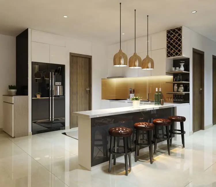 Tối ưu công năng – Nội thất chung cư tòa HH2 Trường Chinh 87m2 – Anh Thắng