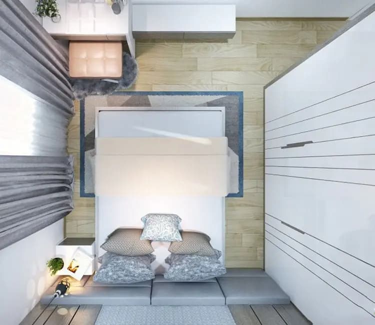 Ảnh dự án 11 – Nội thất chung cư tòa HH2 Trường Chinh 87m2 – Anh Thắng