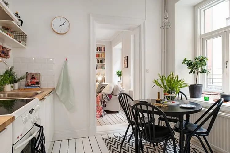 Ảnh dự án 02 – Nội thất chung cư 45m2 Hoa Bằng – Chị Ngọc