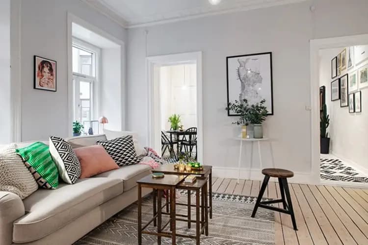 Ảnh dự án 03 – Nội thất chung cư 45m2 Hoa Bằng – Chị Ngọc