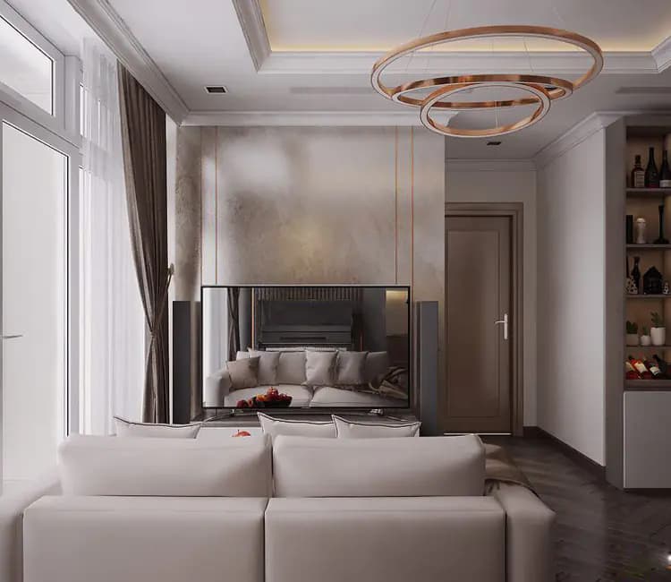 Ảnh dự án 02 – Nội thất chung cư 100m2 29T4 Hoàng Đạo Thúy