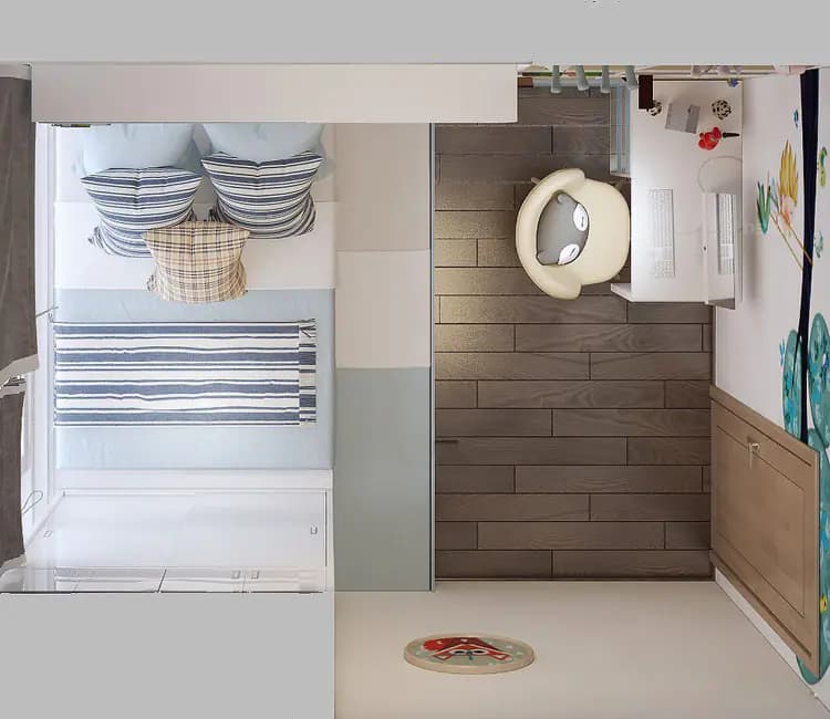 Ảnh dự án 23 – Nội thất chung cư 100m2 29T4 Hoàng Đạo Thúy