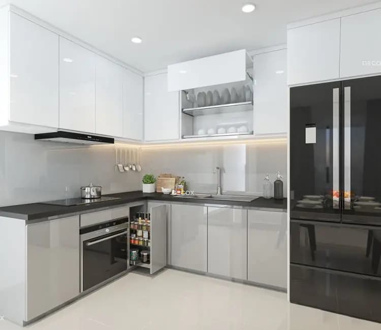 Ảnh dự án 10 – Nội thất chung cư 110m2 Văn Khê – anh Bình