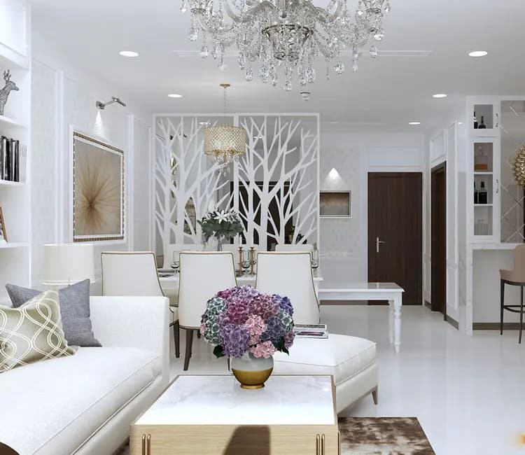 Ảnh dự án 03 – Nội thất chung cư 118m2 tòa Intracom – Trung Văn