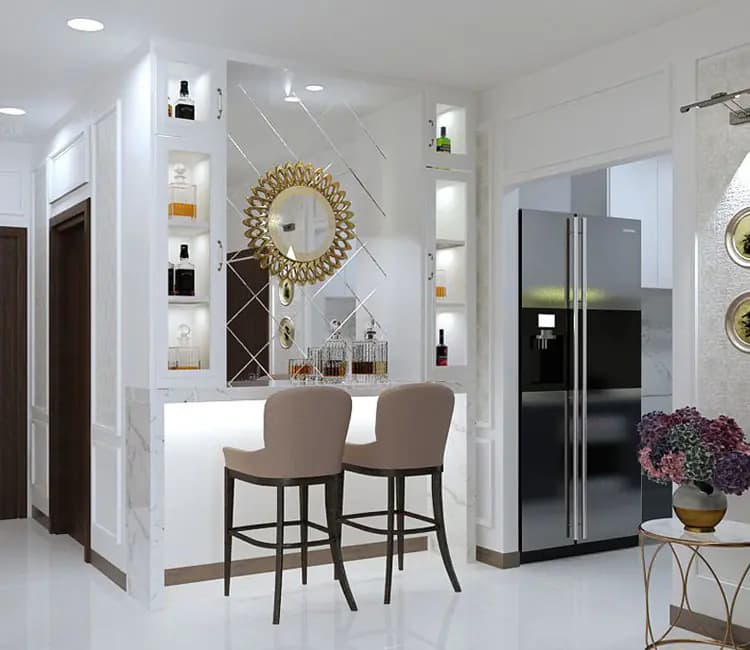 Tối ưu công năng – Nội thất chung cư 118m2 tòa Intracom – Trung Văn