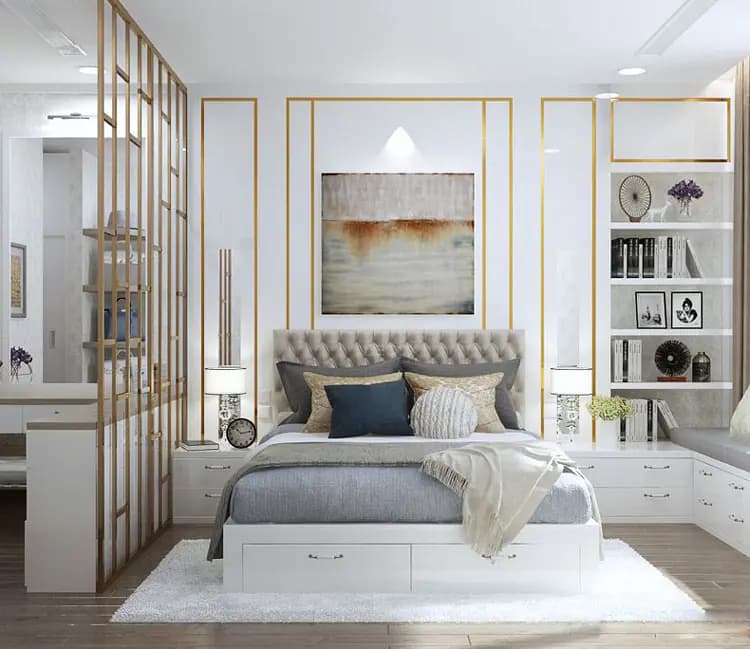 Ảnh dự án 09 – Nội thất chung cư 118m2 tòa Intracom – Trung Văn