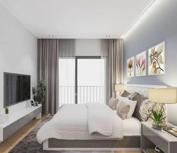 Tối ưu công năng – Nội thất chung cư 45m2 Green Pearl – Anh Chiến