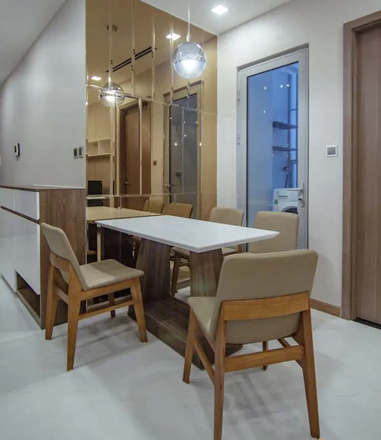 Tối ưu công năng – Nội thất chung cư 46m2 Vinhomes – Anh Thành