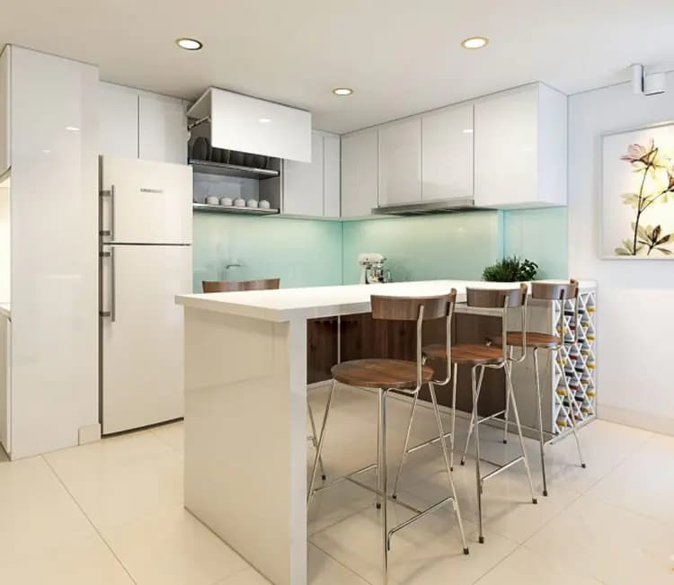 Ảnh dự án 04 – Nội thất chung cư 46m2 Mỹ Đình – Chị Liên
