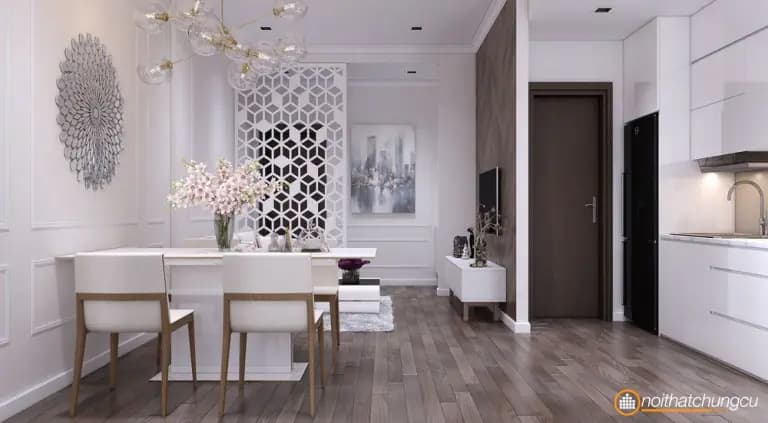 Ảnh dự án 05 – Nội thất chung cư 48m2 Complex – Chị Trang