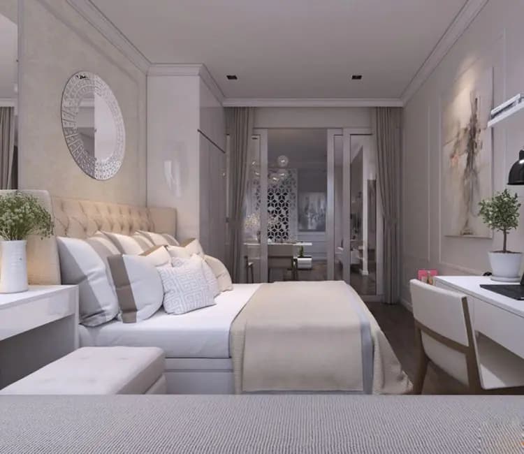 Ảnh dự án 09 – Nội thất chung cư 48m2 Complex – Chị Trang