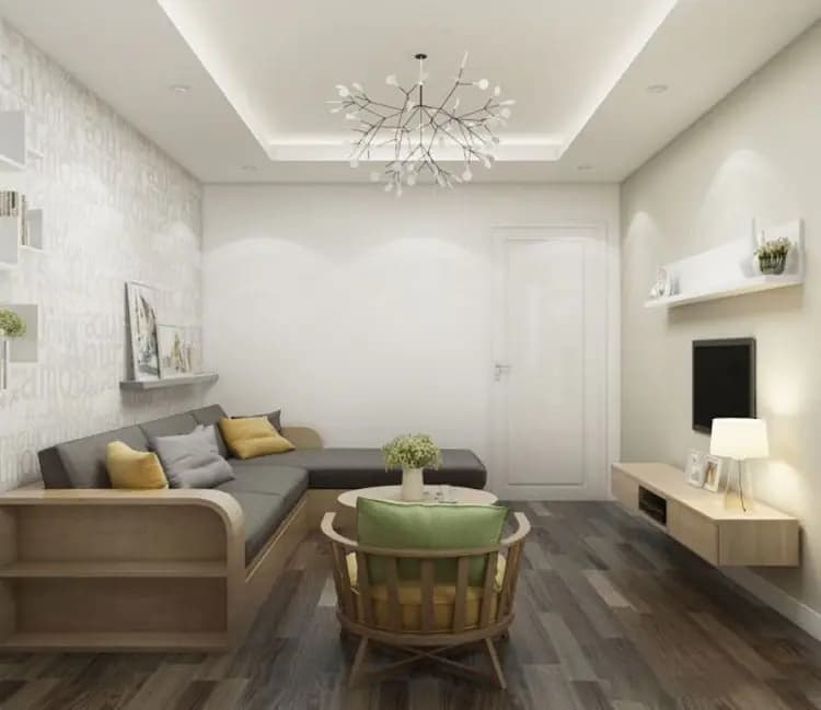 Nội thất chung cư 48m2 Roman Plaza – chị Trang
