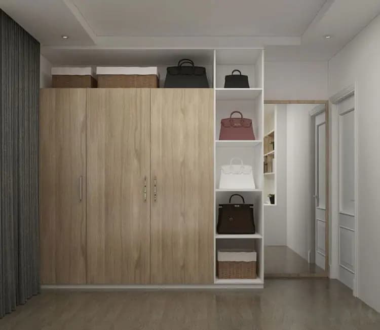 Ảnh dự án 09 – Nội thất chung cư 48m2 Roman Plaza – chị Trang