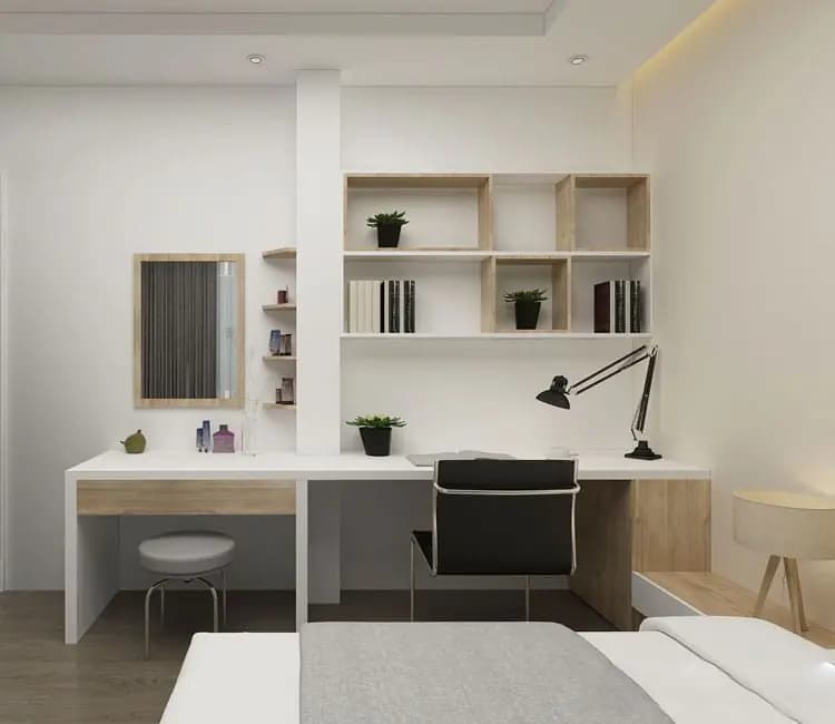 Ảnh dự án 10 – Nội thất chung cư 48m2 Roman Plaza – chị Trang