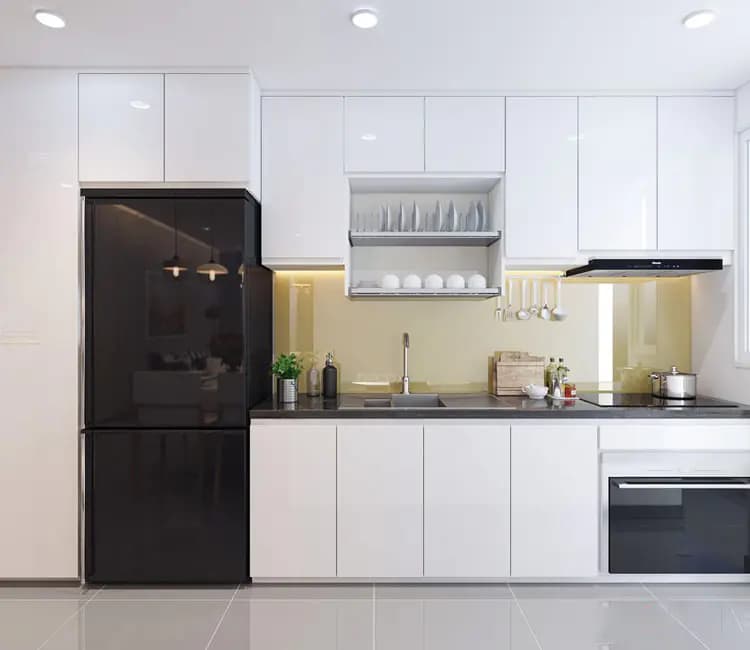 Ảnh dự án 09 – Nội thất chung cư 49m2 Mipec – Chị Vân Anh