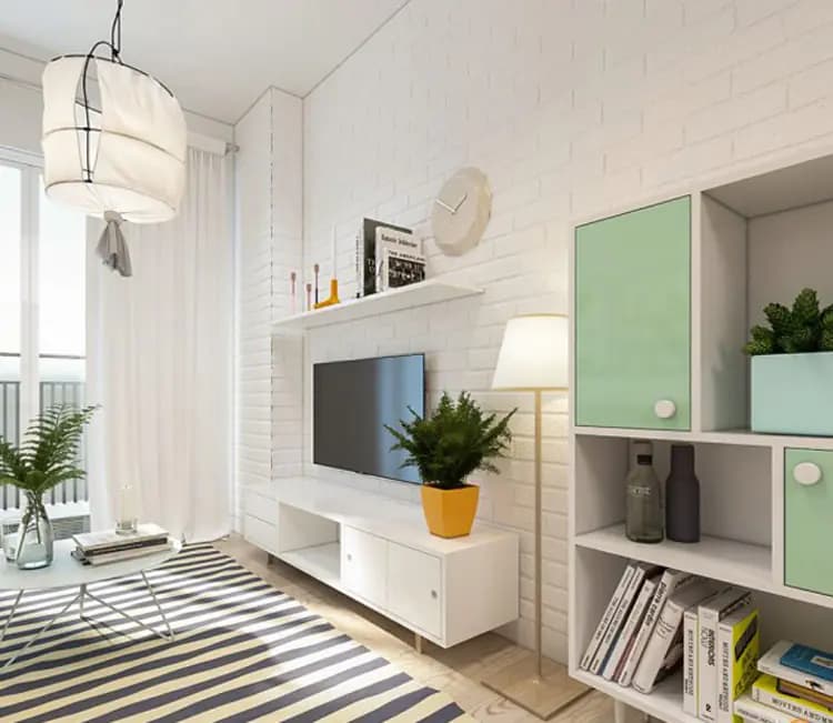 Ảnh dự án 03 – Nội thất chung cư 58m2 Yên Hòa – Chị Hương