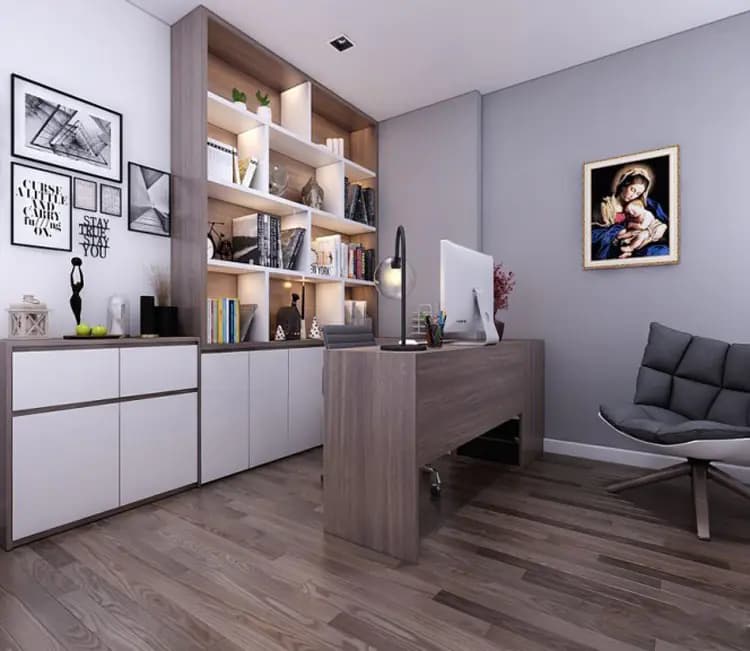Vật liệu ấm áp – Nội thất chung cư Times City 69m2 – Anh Trần