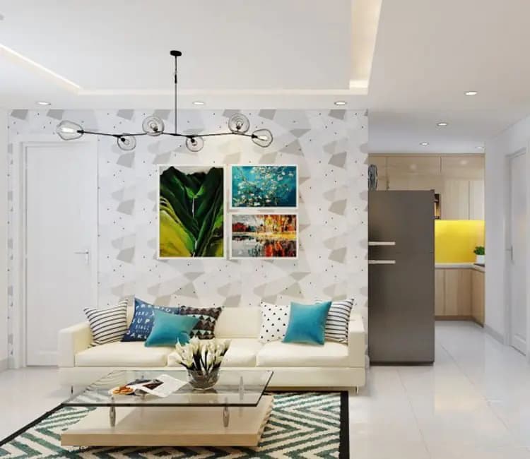 Nội thất chung cư 70m2 Green Stars – anh Tùng