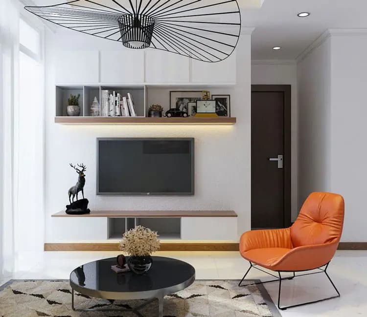 Nội thất chung cư 77m2 Hapulico – Anh Nhân