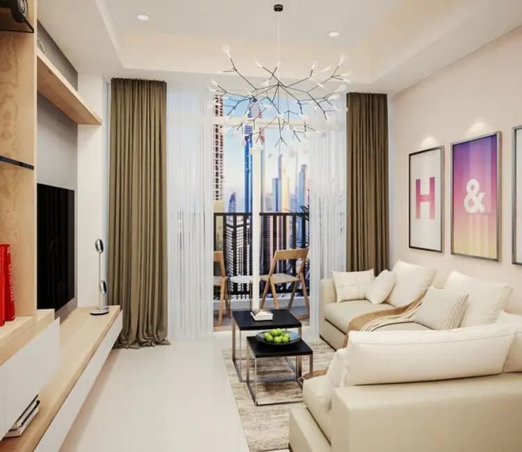 Nội thất chung cư 85m2 The Pride – chị Hồng