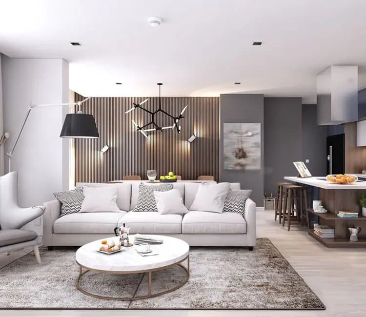 Nội thất chung cư 85m2 Tân Tây Đô – Anh Cường