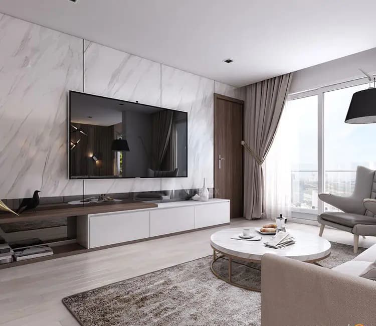 Ảnh dự án 02 – Nội thất chung cư 85m2 Tân Tây Đô – Anh Cường