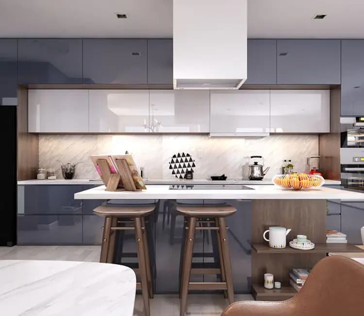 Cân bằng ánh sáng – Nội thất chung cư 85m2 Tân Tây Đô – Anh Cường