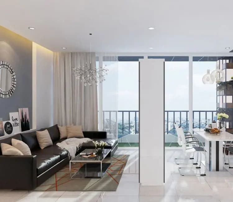 Nội thất chung cư 88m2 Hà Nội Pragon – anh Vinh