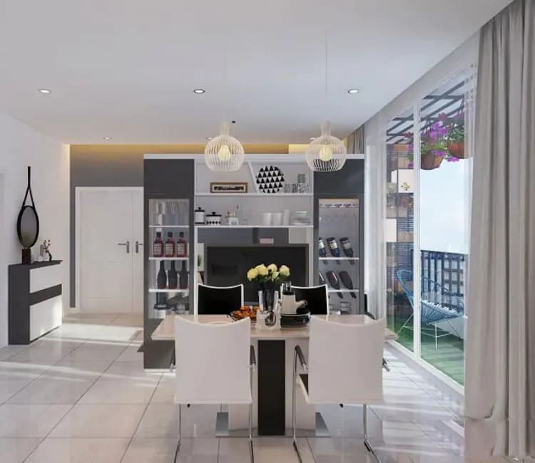 Ảnh dự án 04 – Nội thất chung cư 88m2 Hà Nội Pragon – anh Vinh
