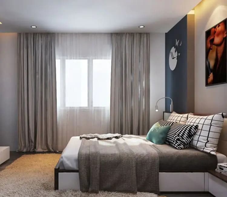 Tối ưu công năng – Nội thất chung cư 88m2 Hà Nội Pragon – anh Vinh