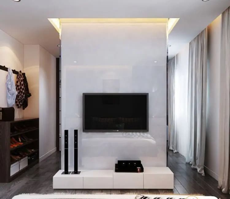 Cân bằng ánh sáng – Nội thất chung cư 88m2 Hà Nội Pragon – anh Vinh
