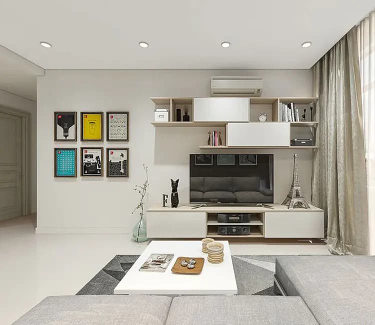 Nội thất chung cư Bắc Hà Lucky 70m2 – Chị Minh Ánh