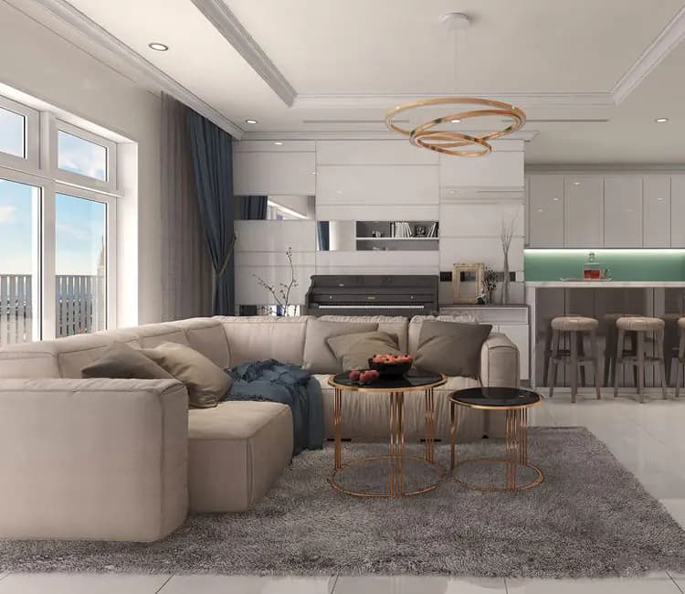 Ảnh dự án 31 – Nội thất chung cư Đại Thanh 113m2 – Chị Minh Phương