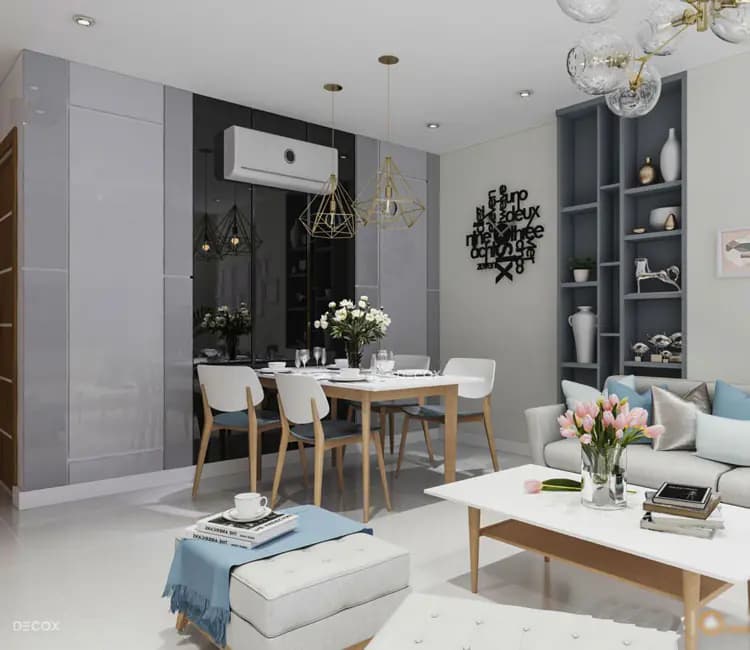 Ảnh dự án 02 – Nội thất chung cư Golden Place 72m2 – Anh Phan Huy